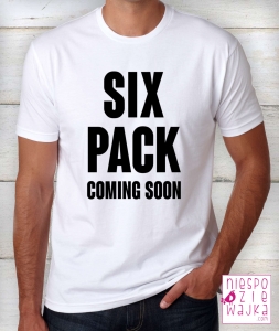 Koszulka SIX PACK coming soon ;)